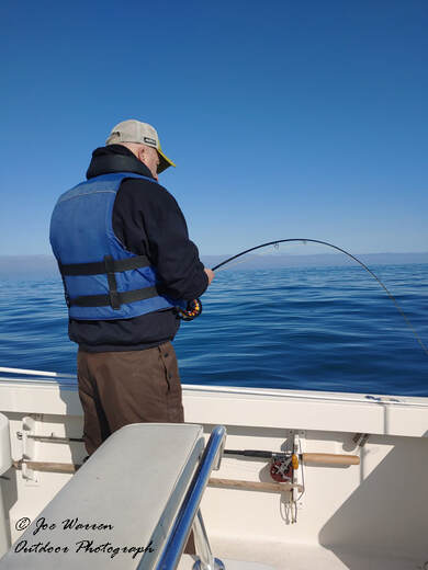 Oregon coast, saltwater fly fishing