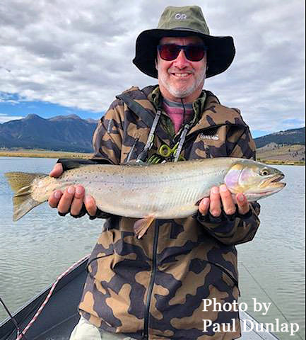 Henrys Lake, Idaho, hybrid trout, fly fishing, fly fisherman, catch and release