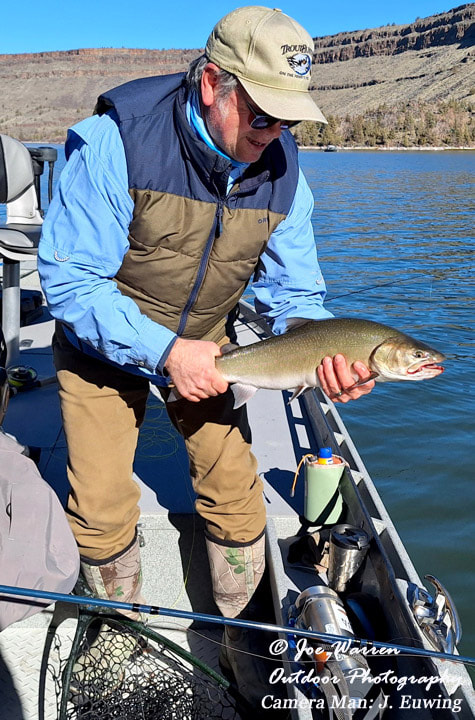 Lake Billy Chinook, Oregon, Bull trout, streamer, fly fishing, Joe Warren