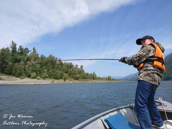 Columbia River, WA, shad, American shad, fly fishing, shad rack, below Bonneville Dam